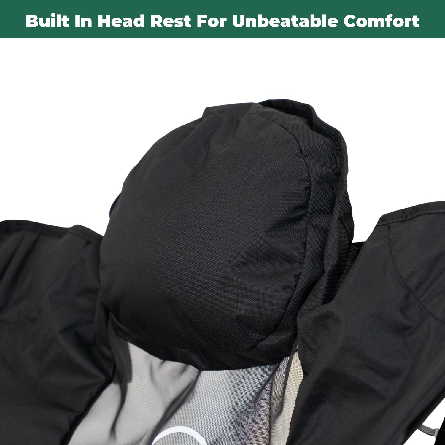 head rest for unbeatable comfort