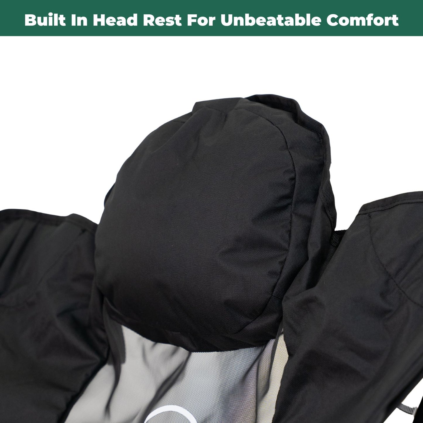 head rest for unbeatable comfort