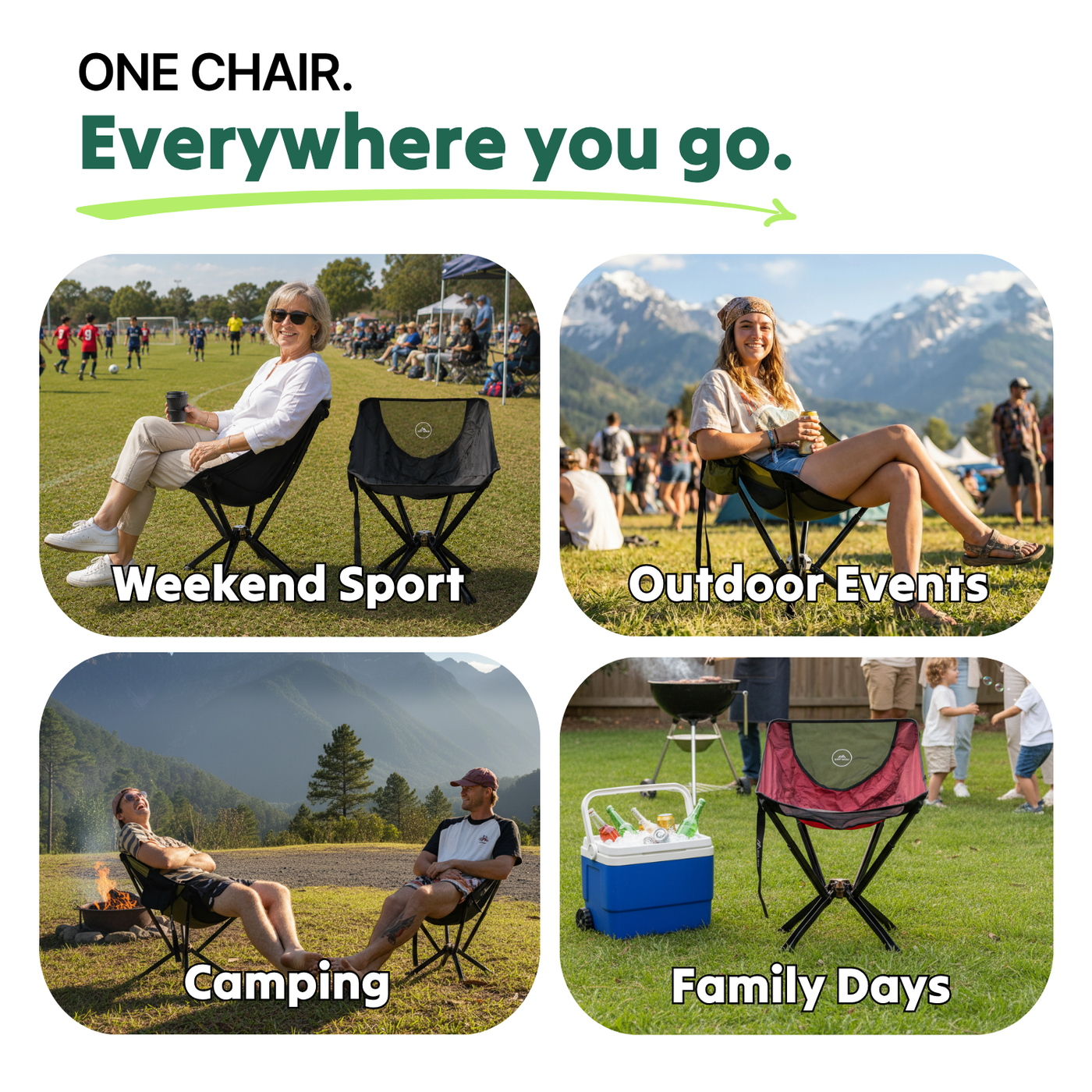 Festival Chair Outdoor Chair Ozzi Gear