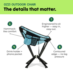 Festival Chair Outdoor Chair Ozzi Gear