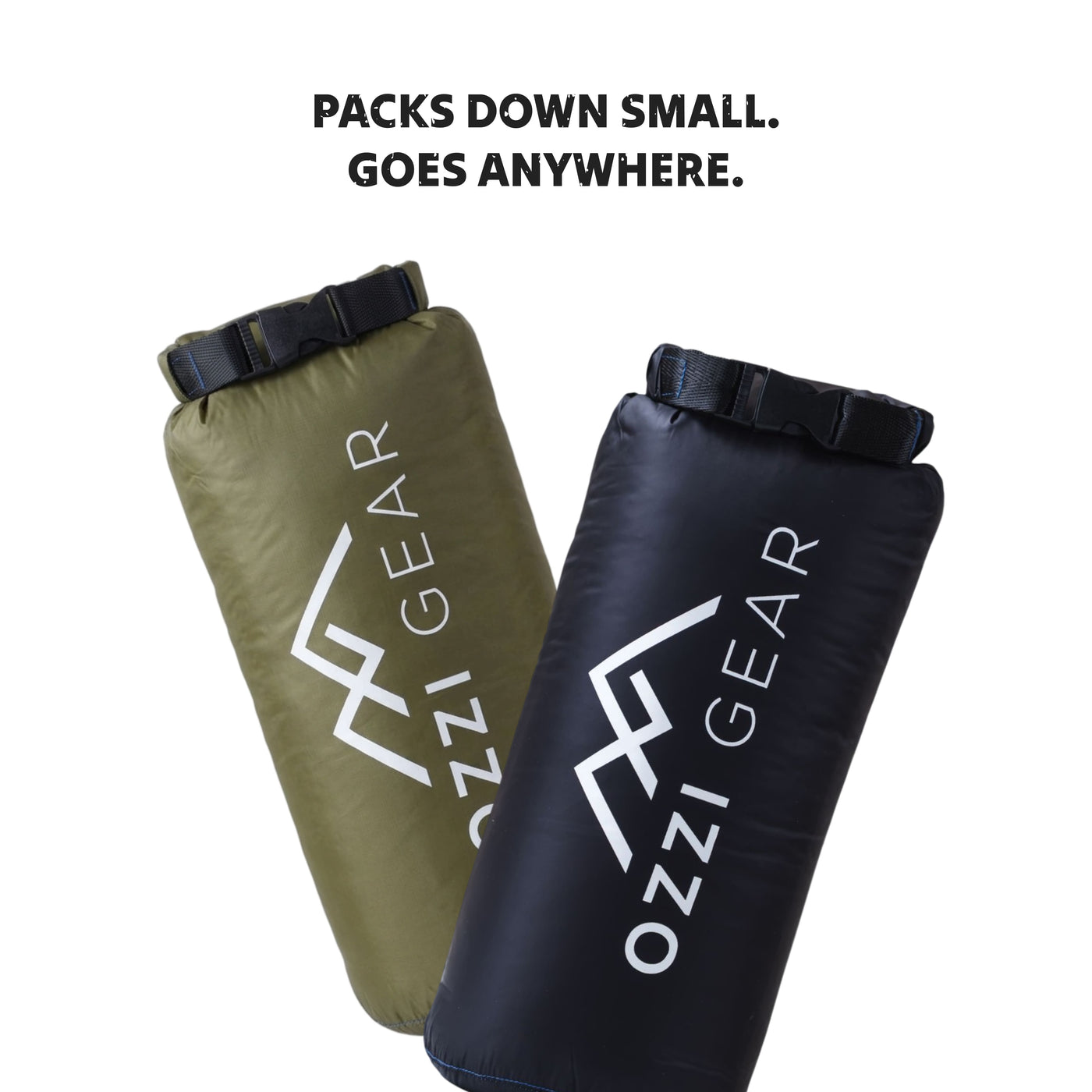 Ozzi Gear Puffy Hooded Blanket in khaki green colour option