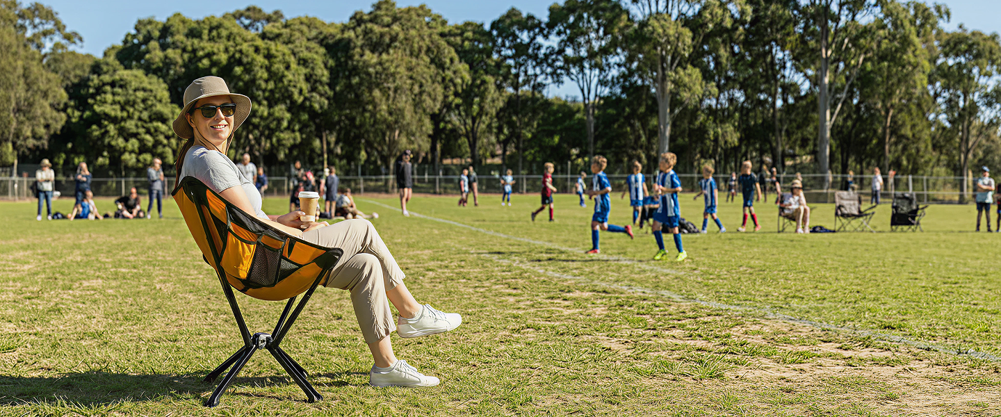 the chair that makes every weekend feel effortless...