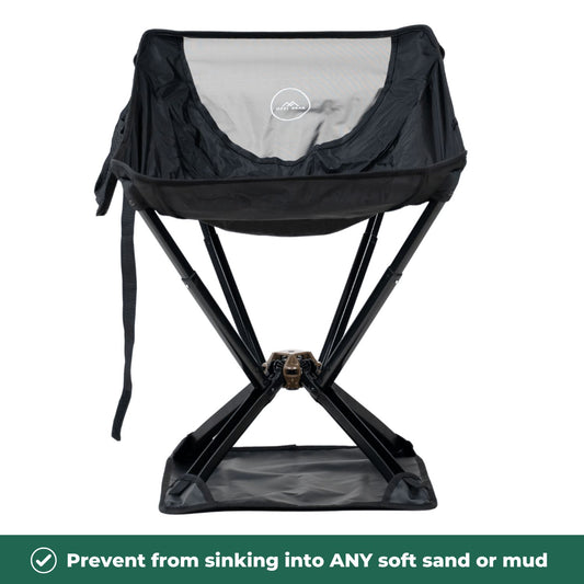 prevent from sinking into any soft sand or mud