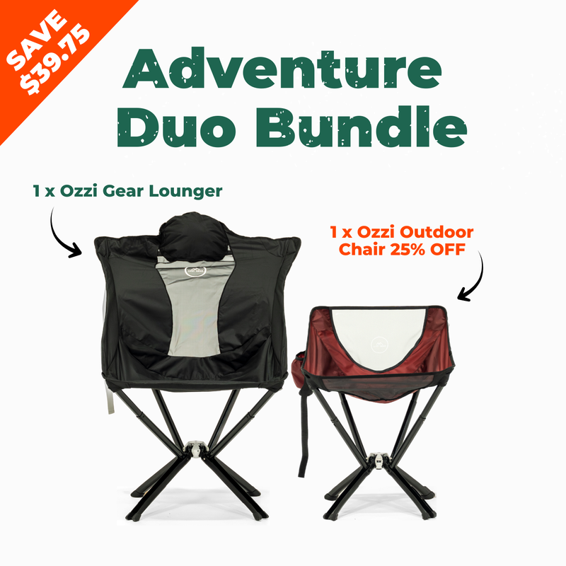 Adventure Duo Bundle — Lounger + Compact Outdoor Chair