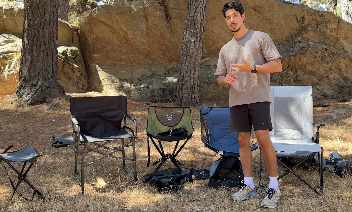 Deluxe Family Bundle — 2 Loungers, 2 Chairs & Ground Sheets